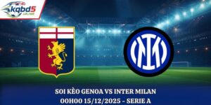 Soi Kèo Genoa vs Inter Milan - 00h00 15/12/2025 - Serie A